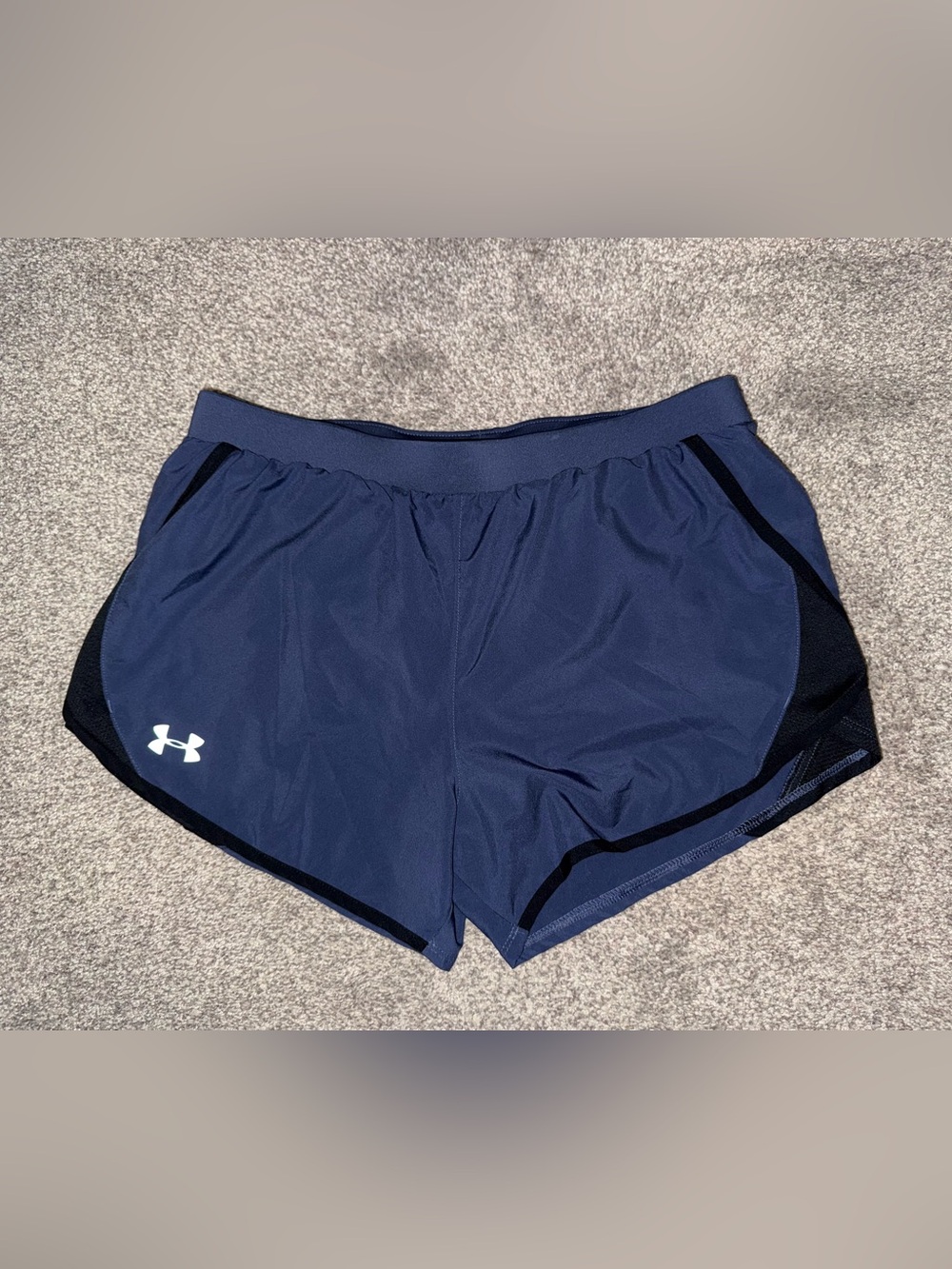 Under Armour Navy and Black Performance Shorts